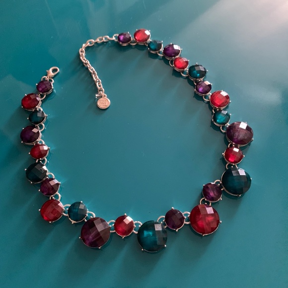 🔥Fabulous Dana BuchmanJewel Tone Necklace - American Designer Bill Blass NWOT - Picture 9 of 10